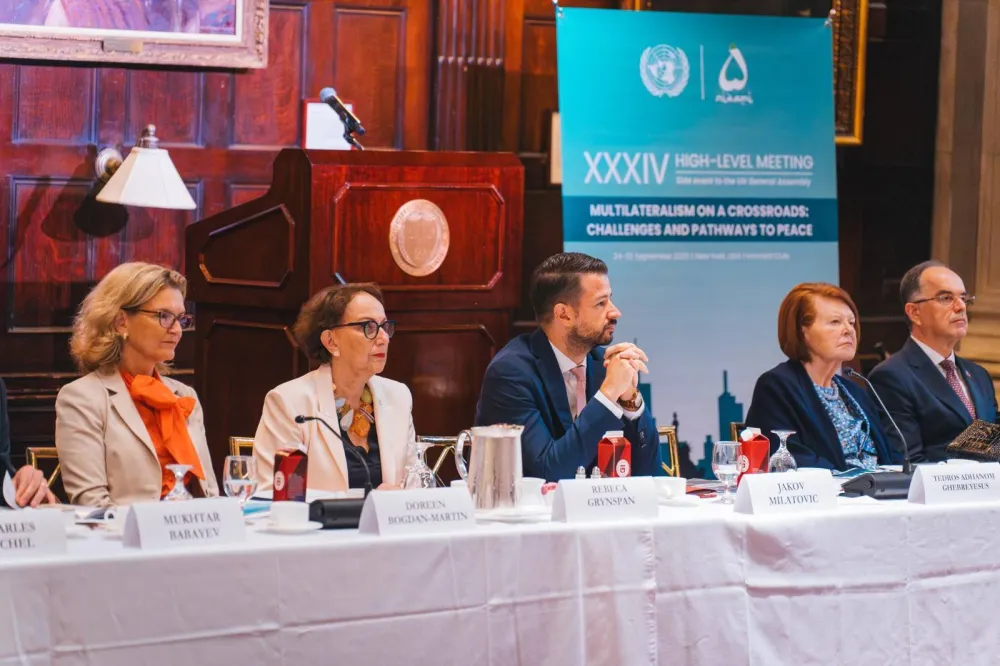 Milatović: Obaveza na&scaron;e generacije je da gradimo mostove mira