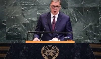 Vučić sa generalnim sekretarom UN: Kosovo, jedna od tema