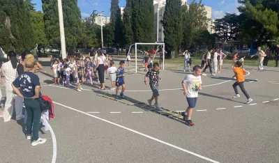 Najmladji na poligonu spretnosti