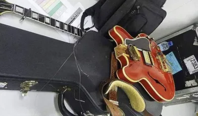 Gitara frontmena Oasisa, koju je razbio u noći raspada benda, biće prodata na aukciji