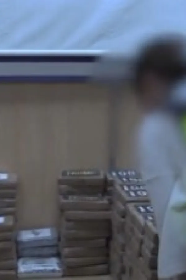 Polic&iacute;a Nacional, oduzet kokain