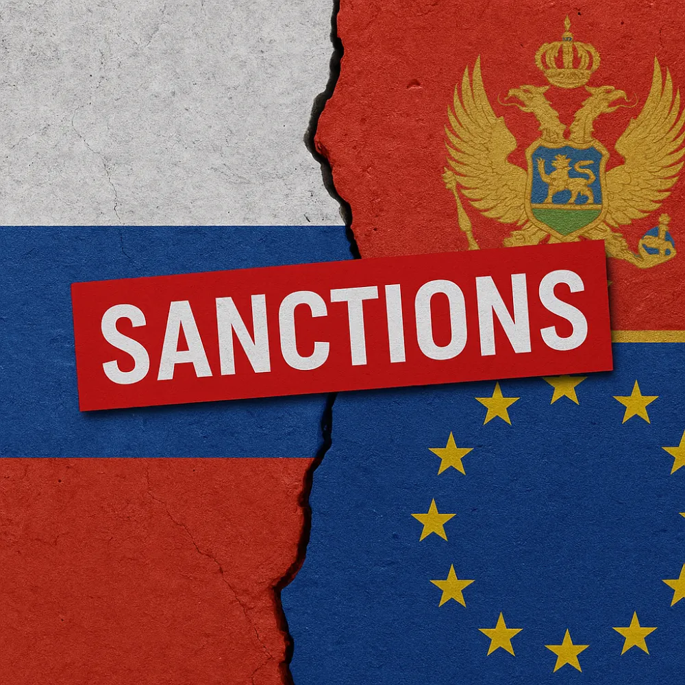 Crna Gora i snakcije Rusiji