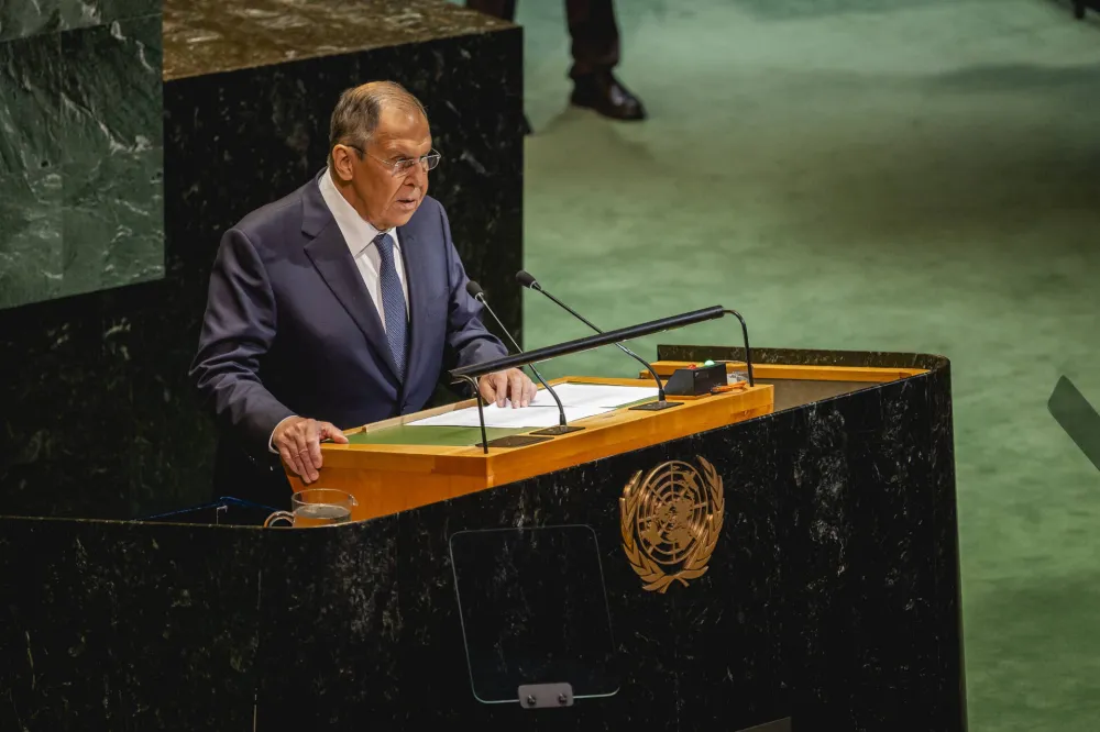 Lavrov u UN-u:&nbsp;Korijen svih problema je u tome &scaron;to je Zapad podijelio svijet na "nas" i "njih"