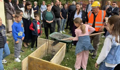 U bjelopoljskom selu Pripčići postavljen kamen temeljac': Nova &scaron;kola poslije osam decenija čekanja