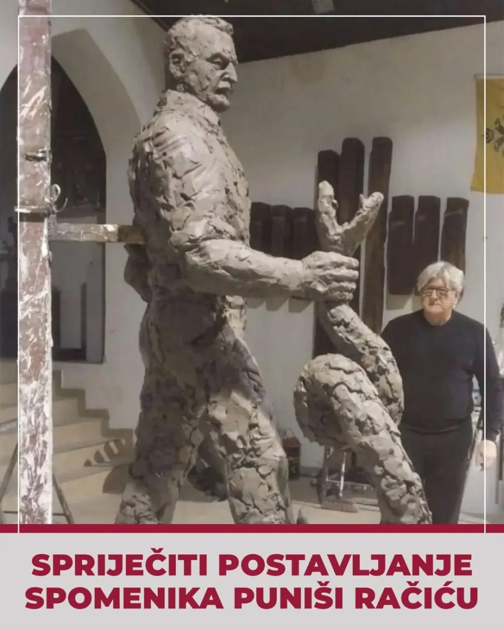 Grupa NVO i građanskih aktivista uputili apel da se spriječiti postavljanje spomenika Puni&scaron;i Račiću