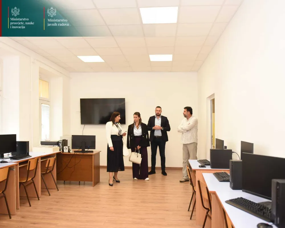 Zavr&scaron;ena rekonstrukcija Srednje elektro-ekonomske &scaron;kole u Bijelom Polju