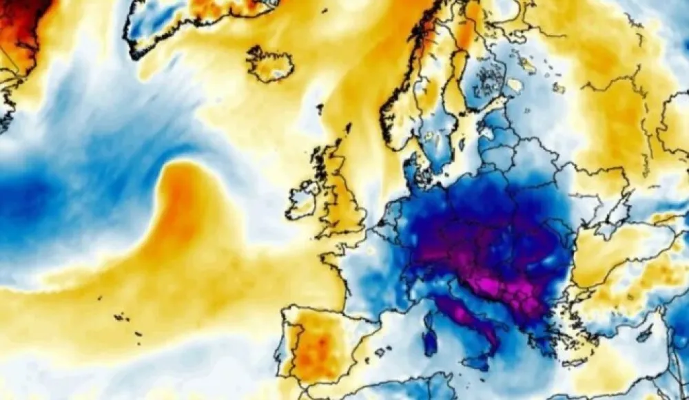 &bdquo;Rex blok&ldquo; nad Evropom: Meteorolozi upozoravaju na veliku promjenu vremena
