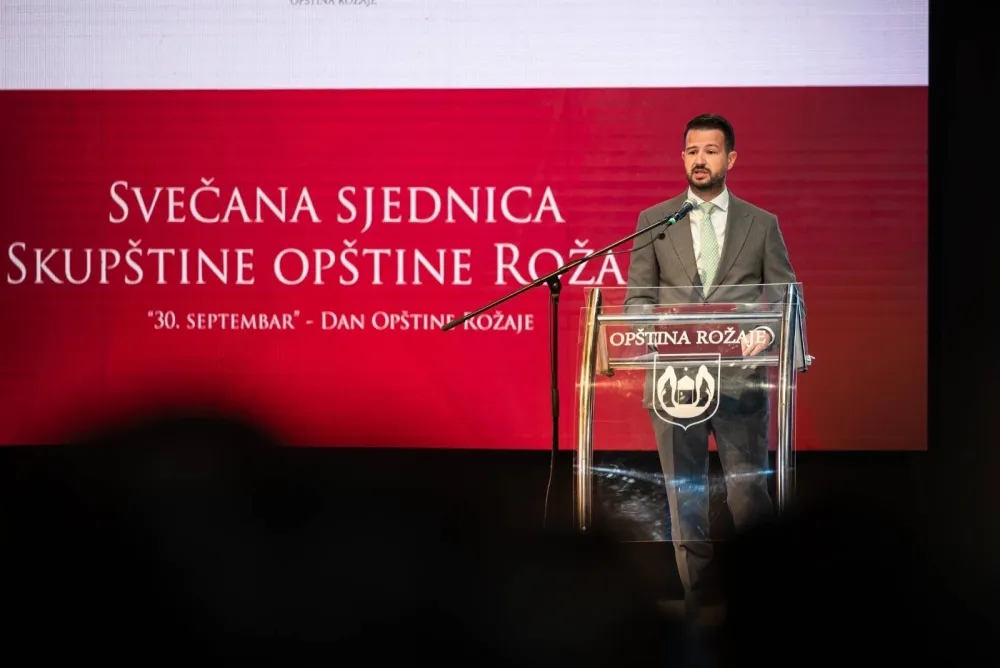 Milatović: Ne pristajem da Rožaje stoji, budućnost se ne čeka &ndash; budućnost se stvara