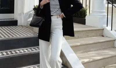 Džemperi na crno-bijele pruge su must-have komad i ove sezone