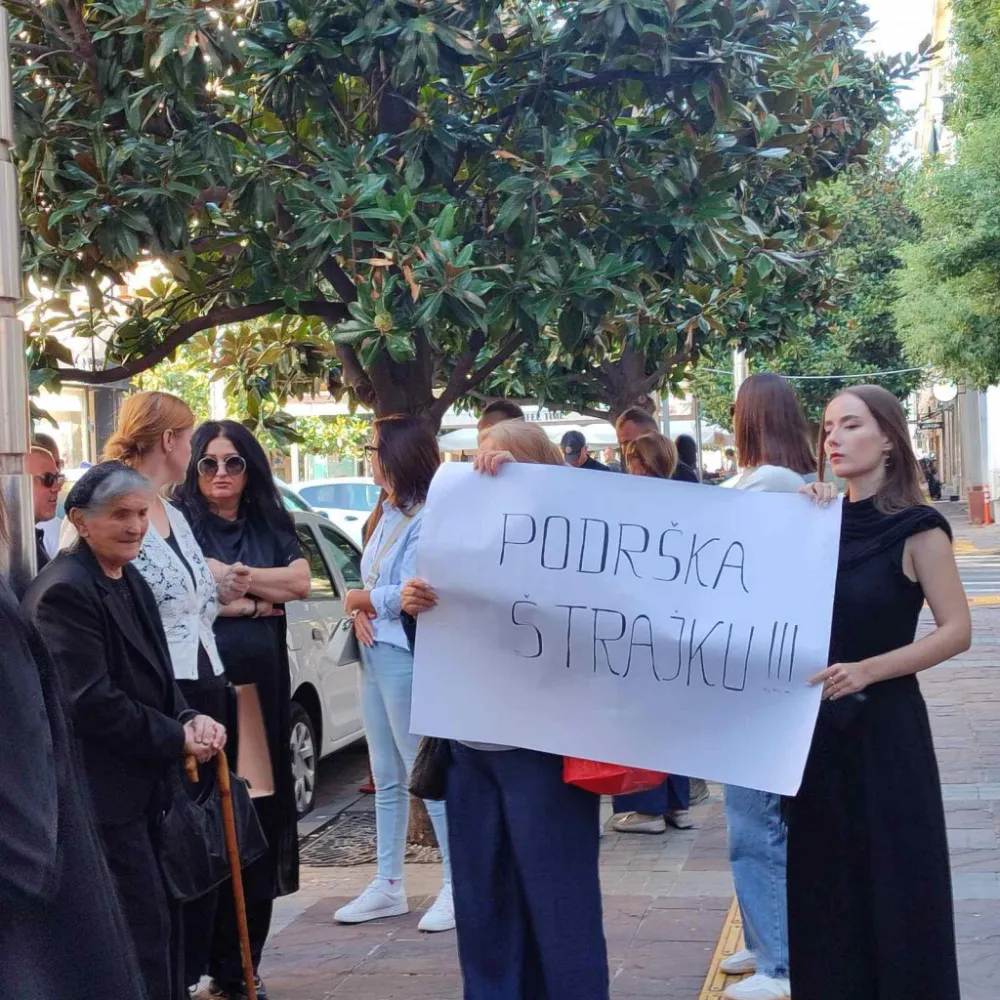 Pejaković: Od suza cetinjskih majki nastaje novo Mrtvo more