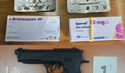 U Beranama i Rožajama oduzete tablete sa liste opijata i pi&scaron;tolj