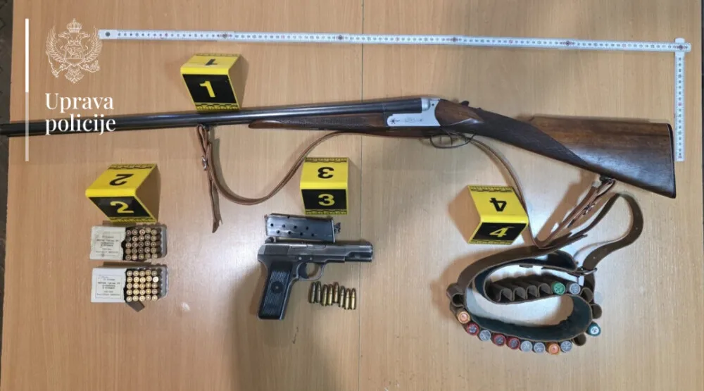 Pretres u Bijelom Polju: Oduzeti pi&scaron;tolj, pu&scaron;ka i municija