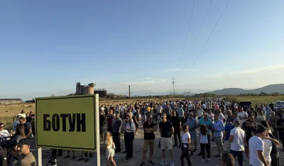 Sa protesta u Botunu