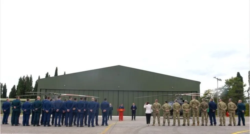 Svečano otvoren hangar Vazduhoplovstva VCG