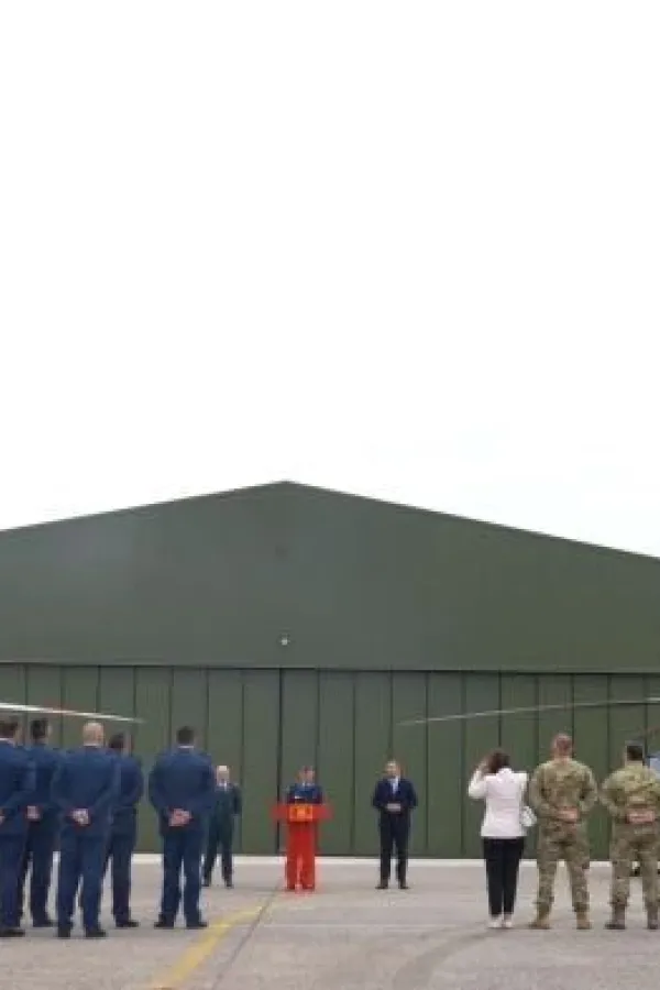 Svečano otvoren hangar Vazduhoplovstva VCG