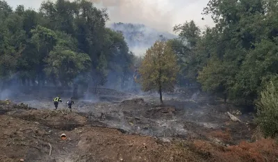 Lokalizovan požar iznad Budve