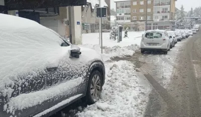 SNiježni prekrivač na Žabljaku