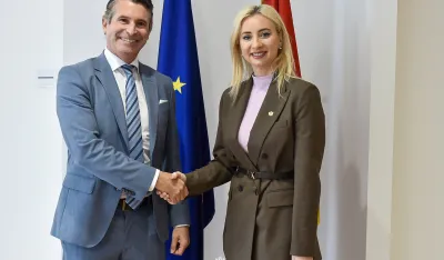 Maida Gorčević sa Erikom Bajsvengerom