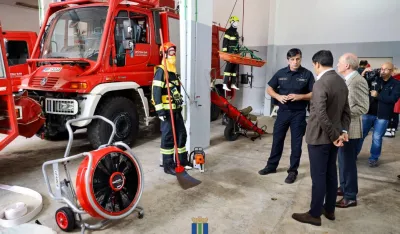 Prezentovana oprema kojom raspolaže Služba za&scaron;tite i spa&scaron;avanja Bar