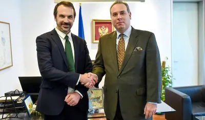 Ivanović primio u opro&scaron;tajnu posjetu ambasadora Irske: Nastavak podr&scaron;ke evropskim integracijama Crne Gore