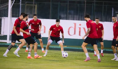 Vukotić na treningu