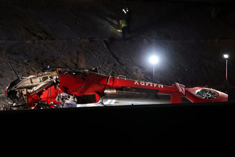 (FOTO/VIDEO) Helikopter se sru&scaron;io u Kaliforniji, povrijeđene tri osobe