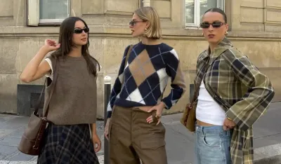 Džemper sa romboidima se vraća na velika vrata