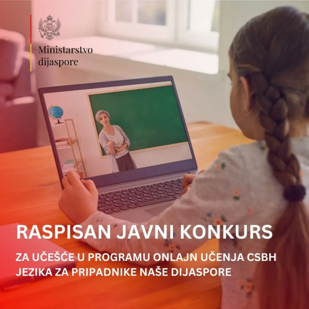 Javni konkurs, ministarstvo dijaspore