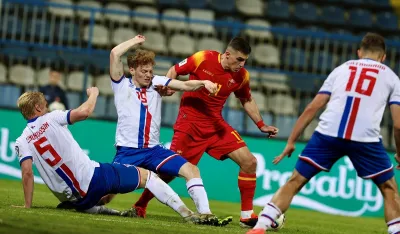 Sa prethodnog meča Crne Gore i Farskih Ostrva