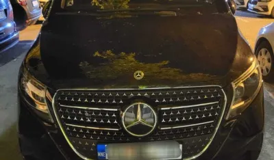 Od Budvanina oduzet skupocjeni mercedes koji je ukraden u Njemačkoj