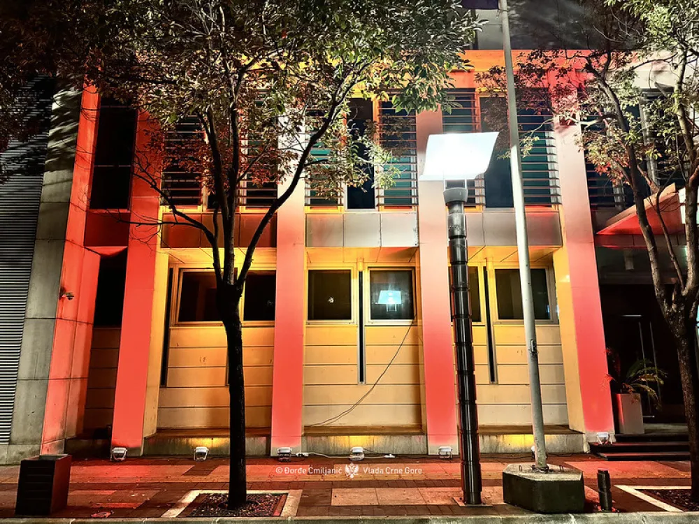 Vlada u bojama crnogorske zastave