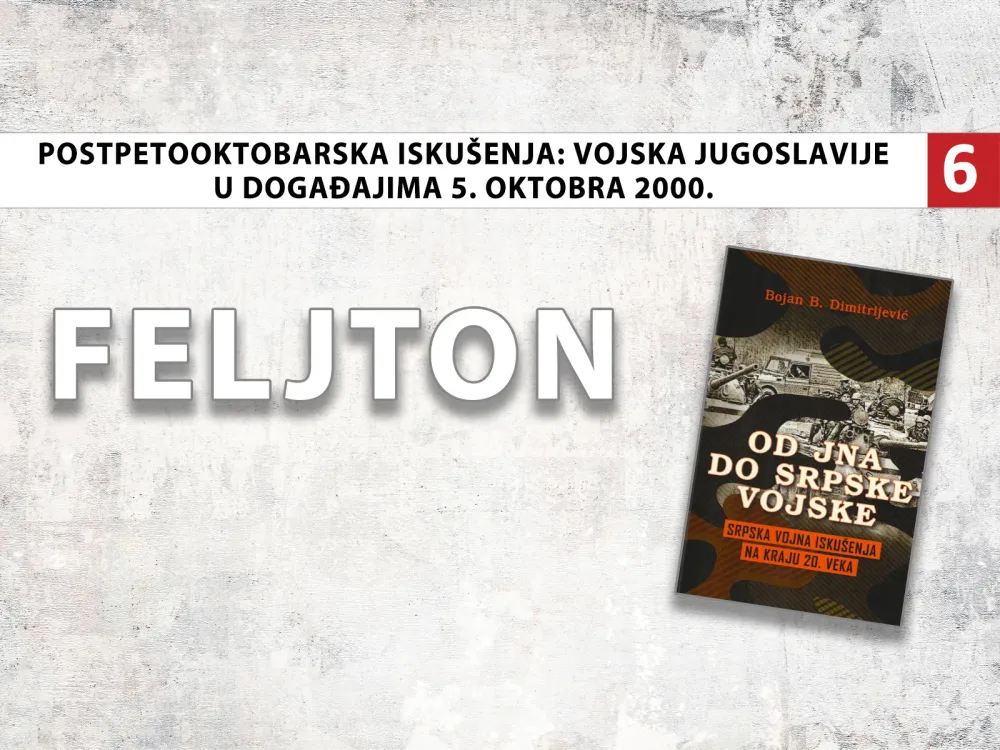 Vojska Jugoslavije u događajima 5. oktobra 2000. (6): Điinđićev "pakt sa đavolom"