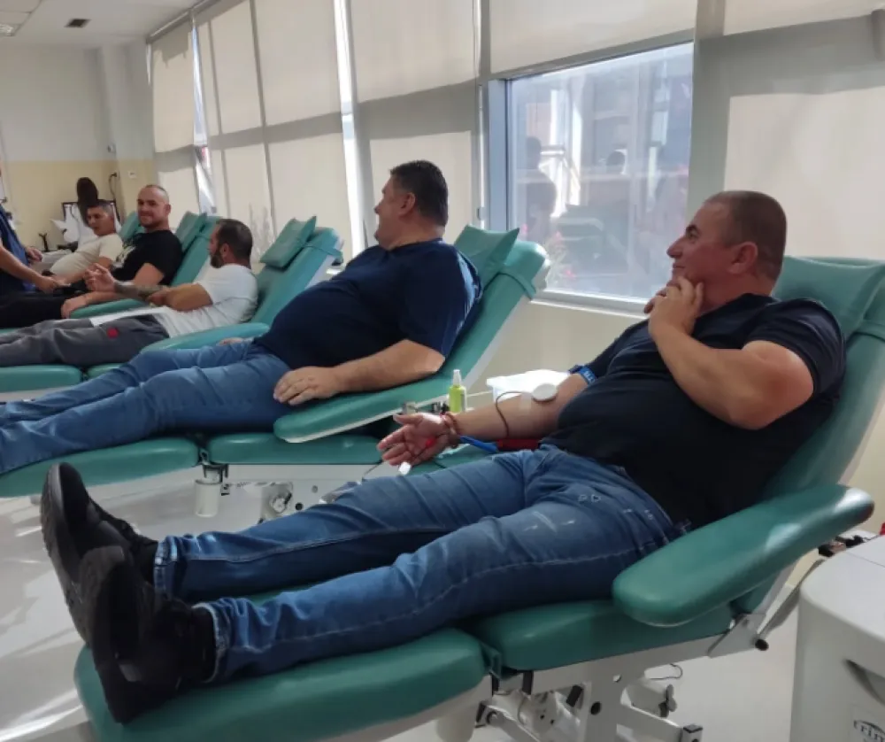 Zaposleni u Čistoći dobrovoljno dali krv