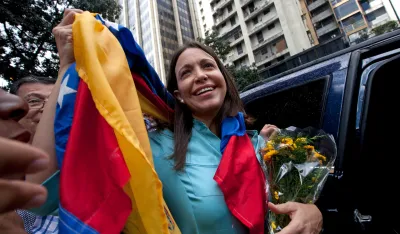 Dobitnica posvetila Nobelovu nagradu narodu Venecuele i Donaldu Trampu