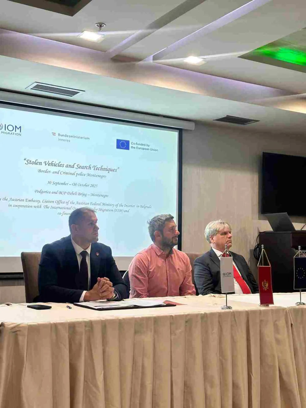 &Scaron;ćepanović &ndash; &Scaron;tajner: Uprava policije Crne Gore stabilan partner međunarodne policijske saradnje