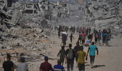 Palestinci s evraćaju u Gazu