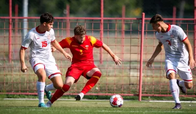 Sa meča između Crne Gore I Sjeverne Makedonije