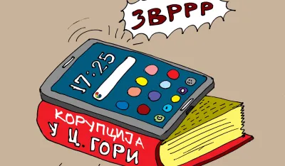 Goran &Scaron;ćekić karikatura Dana