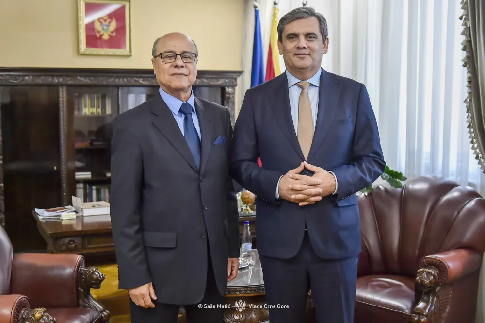 Ibrahimović primio ambasadore Slovačke i Alžira u odvojenim susretima