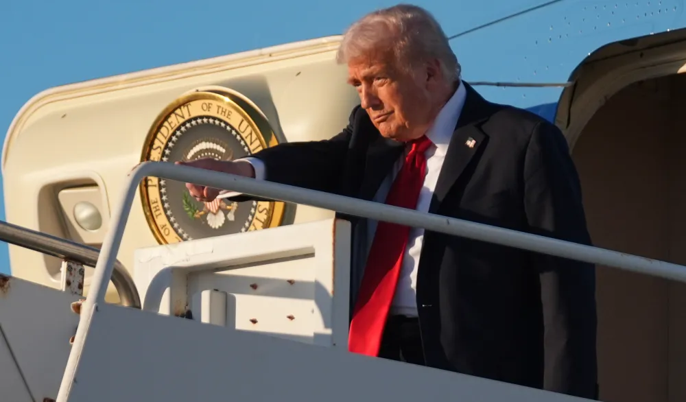 Donald Tramp stigao u EGipat