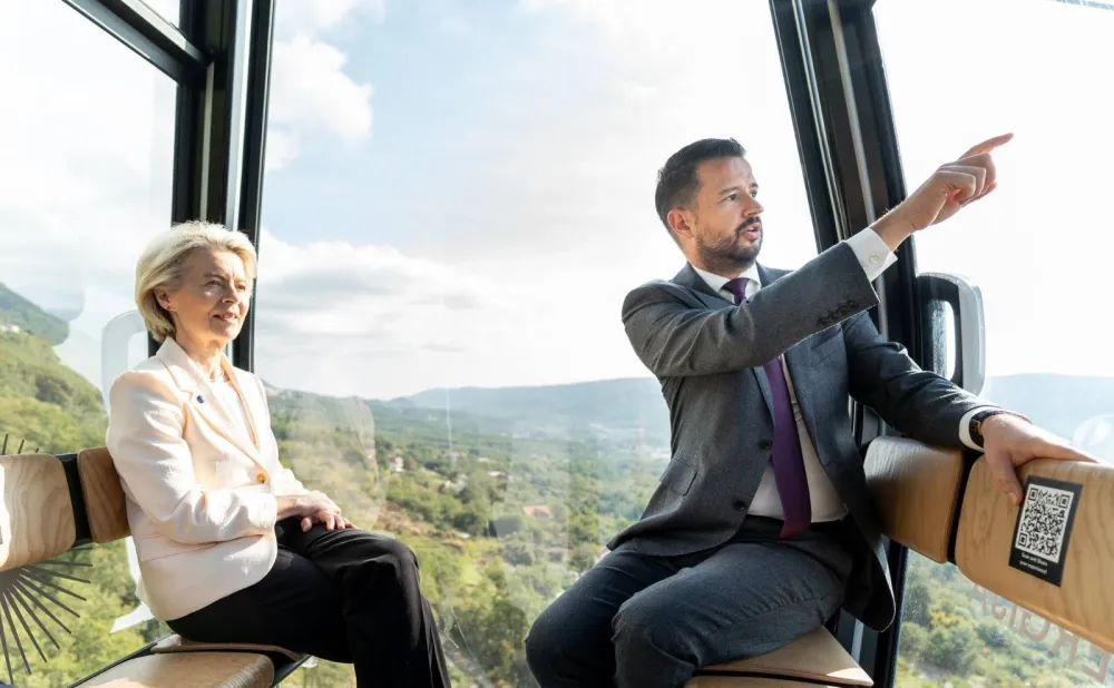 Milatović sa FOn der Lajen