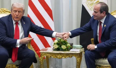 Tramp i Fatah Sisis na Samitu u Egiptu