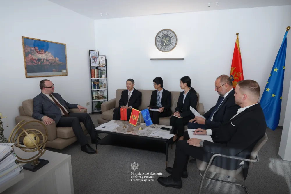 Ćulafić sa kineskim ambasadorom