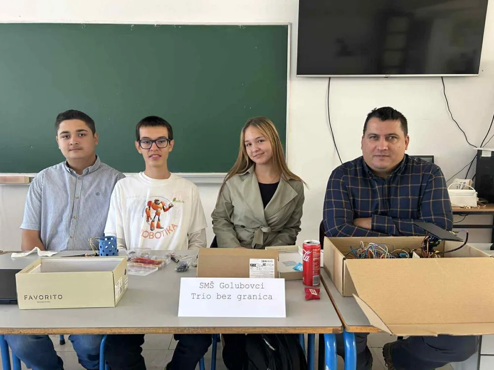 Učenici SM&Scaron; &bdquo;Golubovci&ldquo; osvojili prvo mjesto na takmičenju &bdquo;Nauka na drugačiji način&ldquo;