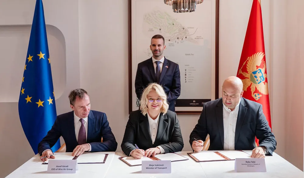 Maja Vukićević potpisala Memorandum o saradnji sa Wizz Airom
