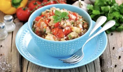 Recept za kremastu salatu od plavog patlidžana