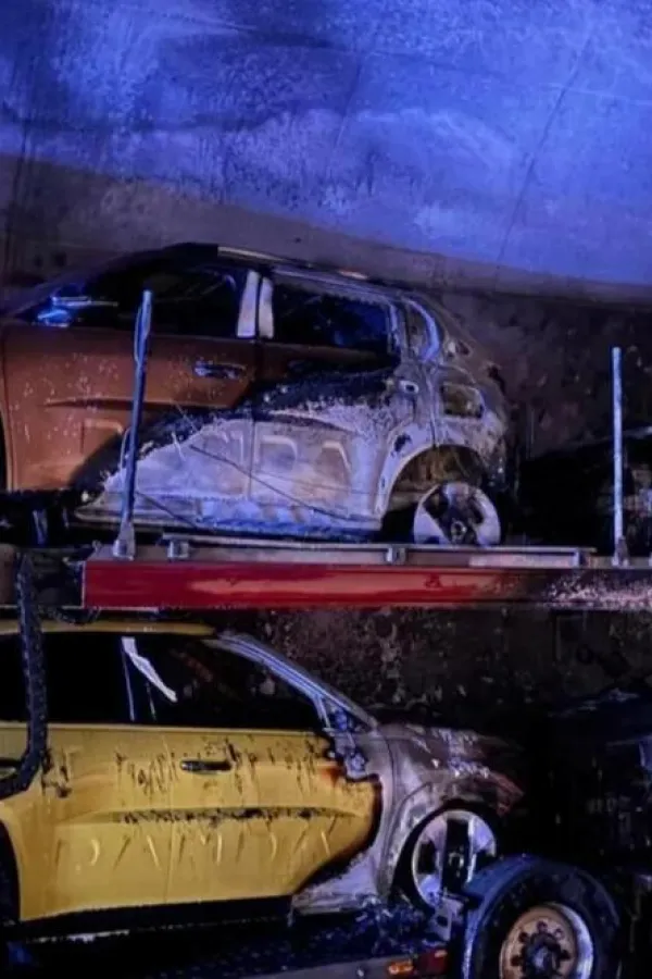 Monteput: U tunelu Veže&scaron;nik gorio kamion koji je prevozio električna vozila, brzom intervencijom spriječena tragedija