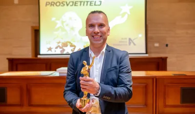Učitelj Sava Kovačević dobitnik nagrade &ldquo;Prosvjetitelj 2025&rdquo;