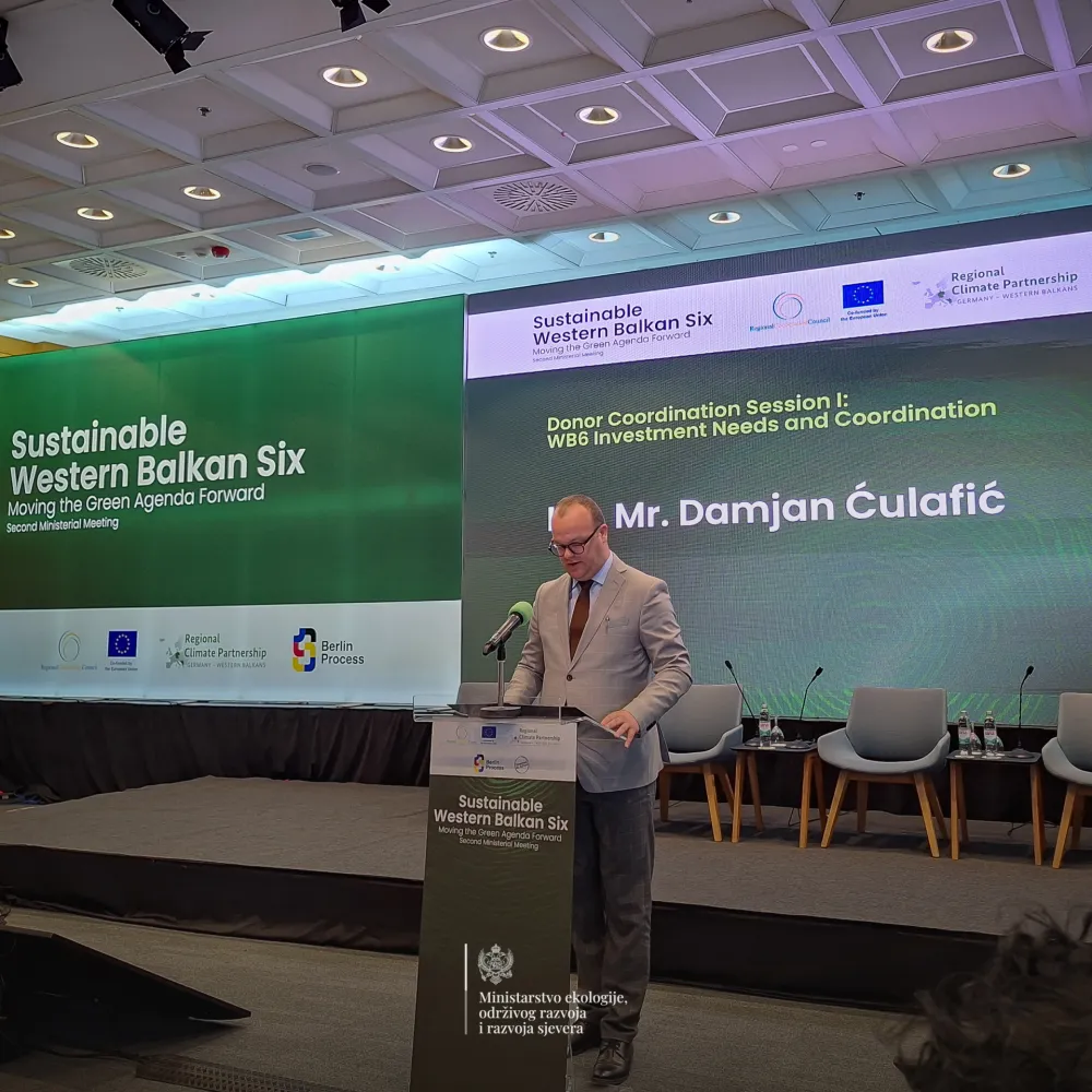 Ćulafić: Crna Gora planira izgradnju četiri regionalna centra za upravljanje otpadom