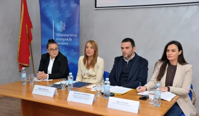 Biljana Papović, Miroslav Cimbaljević, &nbsp;Amra Terzić i&nbsp;Granica Kovačević Petrić